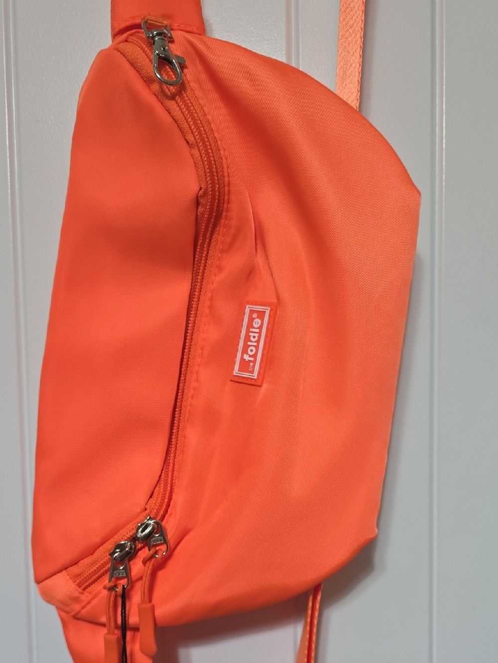 Foldie Orange Travel Sling Bag for Women